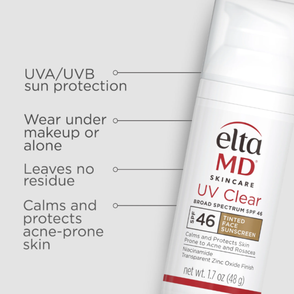 EltaMD UV Clear Tinted Broad-Spectrum SPF 46 - Image 2